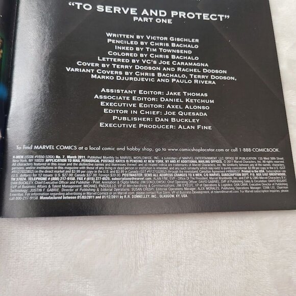 X-Men 7 Marvel Comics 2011 8.5 VF+ Terry Dodson Stealth Spider-Man 1:25 Variant - Picture 4 of 16